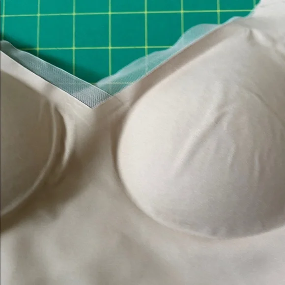 Wow! Honeylove Shapewear Crossover Camisole, sand, size small, like new! - Picture 5 of 8